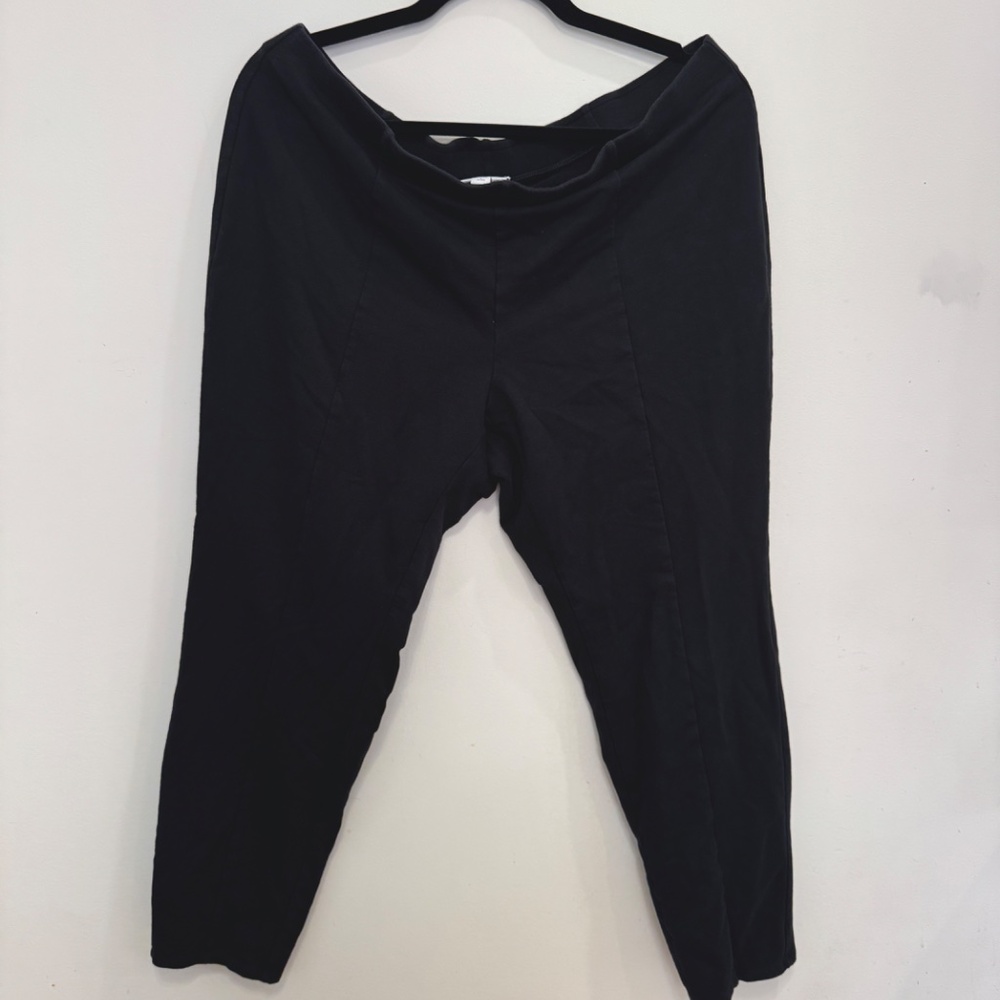 Pure Jill Tapered Ankle Pants Black — L Petite, Priced to Sell